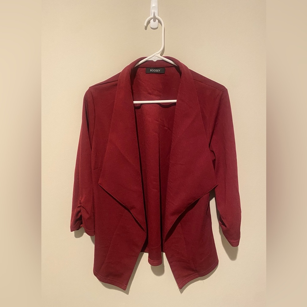 Roosey Burgandy Cardigan